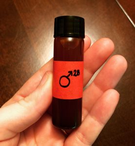 Degree of Exaltation Mars Oil