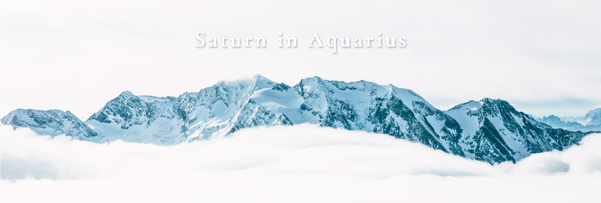Saturn in Aquarius - Sphere + Sundry